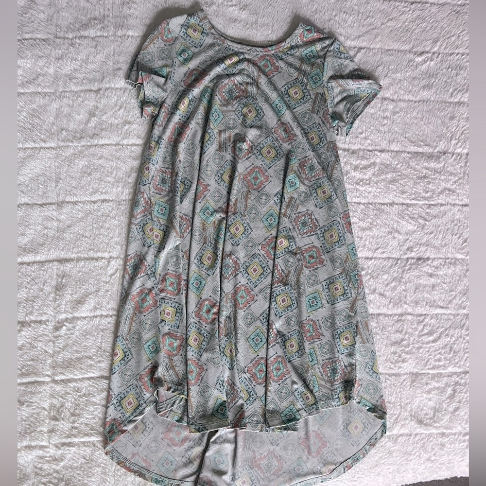 Lularoe Carly Geometric Patterned Dress